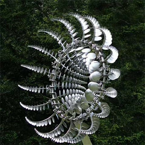 New Anti-Rust Magical Metal Windmill-Kinetic Metal Wind Spinners