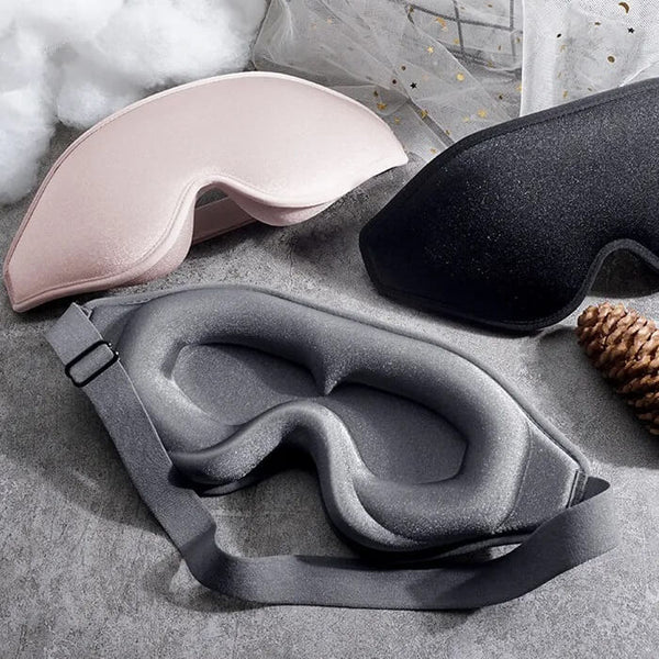 Silk 3D Sleep Mask – Eye Mask And Cover For Sleeping