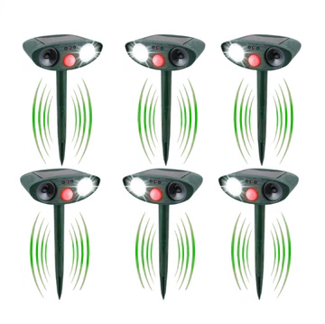 Ultrasonic Chipmunk Repeller - Solar Powered - Get Rid of Chipmunks in 48 Hours